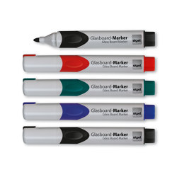 Glass Board Markers, 2-3 mm round nib | Pens | Sigel