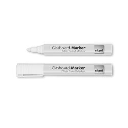 Glass Board Markers, 2-3 mm round nib | Desk accessories | Sigel
