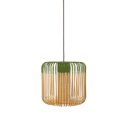 Bamboo | Pendant Lamp | M Green | Lampade sospensione | Forestier