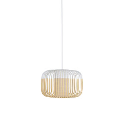 Bamboo | Pendant Lamp | S White | Pendelleuchten | Forestier
