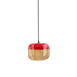 Bamboo | Pendant Lamp | XS Red | Outdoor | Outdoor pendant lights | Forestier
