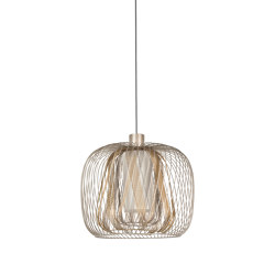 Bodyless | Pendant Lamp | L Taupe/Champagne | Suspended lights | Forestier