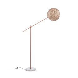 Chanpen | Floor Lamp | M Copper/Natural | Lámparas de pie | Forestier
