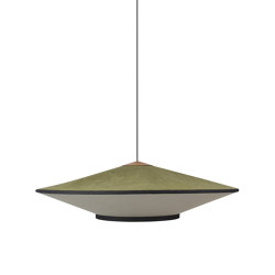 Cymbal | Pendant Lamp | L Evergreen | Suspended lights | Forestier