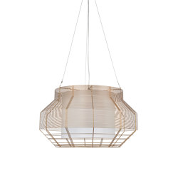 Mesh | Pendant Lamp | L Champagne | Suspended lights | Forestier