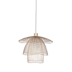 Papillon | Pendant Lamp | S Champagne | Suspended lights | Forestier