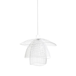 Papillon | Pendant Lamp | S White | Suspended lights | Forestier
