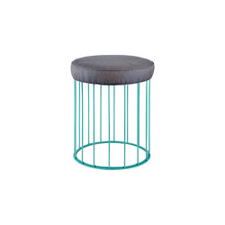 Cage | Juta or fabric seat bench | Stools | Bronzetto