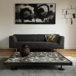 Sofia tavolino in ceramica | wallpaper fumo | Tavolini bassi | mg12