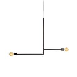 Essentials Lampe Suspendue Kvg Noir | Suspended lights | Serax