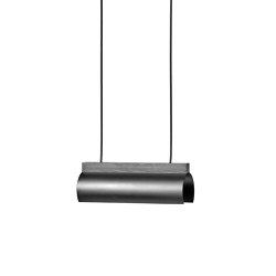 Essentials Lampe A Suspension Kvg Noir - Laiton