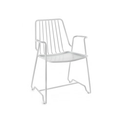 Fish & Fish Dining Armchair Alu | with armrests | Serax