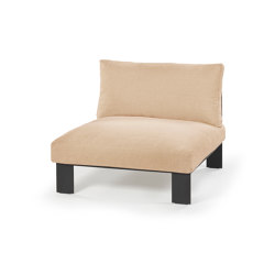 Interior Design by Bea Mombaers Bench One Seater Apricot | Fauteuils | Serax