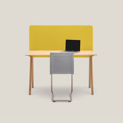 Duo | Sound absorbing table systems | Mute
