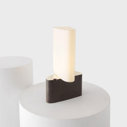 Fulcrum table Light - Bronze & Paper | Table lights | Resident