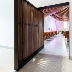 System 3 | Pivoting Chapel Door | Türbänder / Scharniere | FritsJurgens