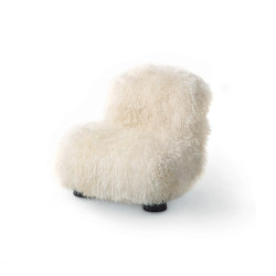 Botolo Armchair - Low Fur Version | Poufs | ARFLEX