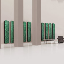 Angled Pillars | Sound absorbing objects | Greenmood