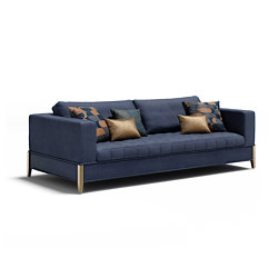 Oyster Sofa 2p | with armrests | Capital