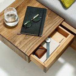 Fly hanging bedside table | Comodini | Sixay Furniture