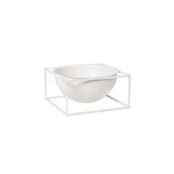 Kubus Bowl Centerpiece Large, White | Bols | Audo Copenhagen