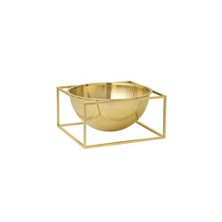 Kubus Bowl Centerpiece Large, Brass | Ciotole | Audo Copenhagen