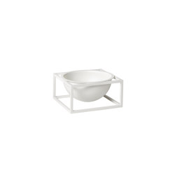 Kubus Bowl Centerpiece Small, White | Schalen | by Lassen