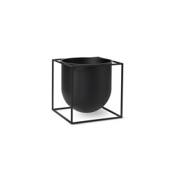 Kubus Flowerpot 23, Black |  | Audo Copenhagen