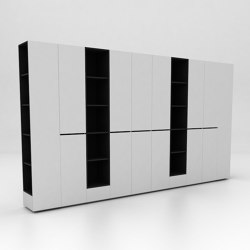 360 Assembled Storage Configuration 4 | Cabinets | Isomi