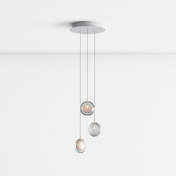 LENS chandelier | Lampade sospensione | Bomma