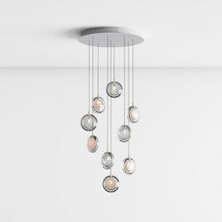 LENS chandelier | Lámparas de suspensión | Bomma