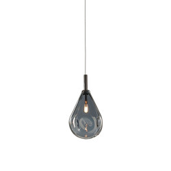 SOAP MINI SILVER, anthracite fitting | Suspended lights | Bomma