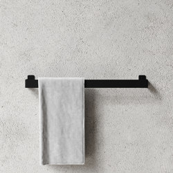 Towel Hanger - Black | Towel rails | NICHBA