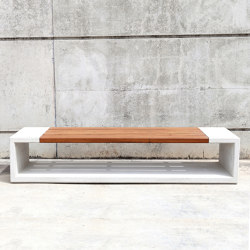 Outline Bench | without armrests | Sit