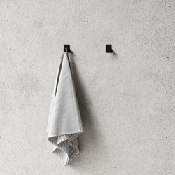 Bath Hook 2-Pack - Black | Towel rails | NICHBA
