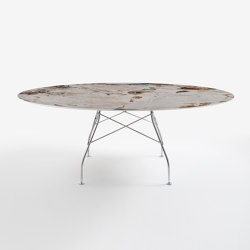 Glossy marble | Dining tables | Kartell