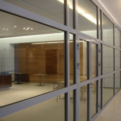 ALUPROTEC Fixed chassis partitions | Wall partition systems | SVF