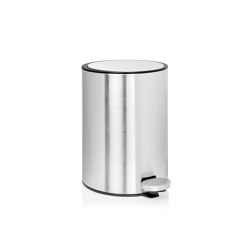 Paper Bins | Poubelle Inox 3L. 26X19X26cm | Bathroom accessories | Andrea House