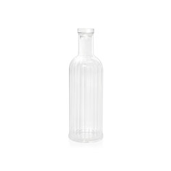 Bottles | Bouteille Acr. Stripes 1L/Ø8,5X29,5 | Dining-table accessories | Andrea House