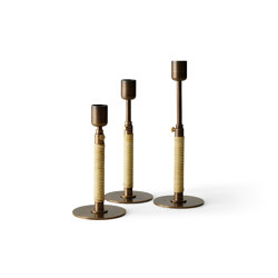 Duca Candleholder | Polished Brass | Portacandele | Audo Copenhagen