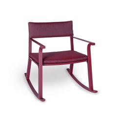 Flow Schaukelsessel mit Sitz- und Rückenpolster | Sessel | Weishäupl