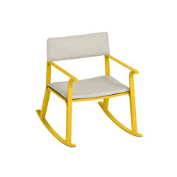 Flow Rocking Chair with seat cushion | Armchairs | Weishäupl