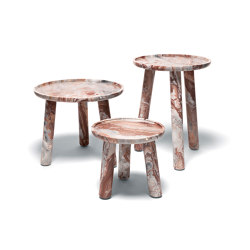 Stone Round Coffee Table | Side tables | Exteta