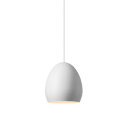 Egg Pendant Light White | Pendelleuchten | Valaisin Grönlund