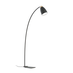 Houston Floor Lamp Black | Free-standing lights | Valaisin Grönlund