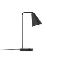 Vigo USB Table Lamp, black | Estaciones smartphone / tablet | Valaisin Grönlund