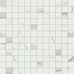 Prestigio Calacatta Lucido Mosaico | Colour white | Refin