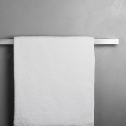 Reframe Collection | Towel bar - brushed steel | Estanterías toallas | Unidrain