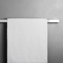 Reframe Collection | Towel bar - polished steel | Estanterías toallas | Unidrain