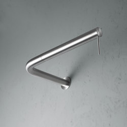 Levo | Stainless steel Rain adjustable shower head | Shower controls | Quadrodesign